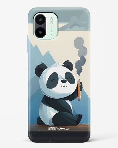 Pencil Panda Pal [BREATHE] Hard Case Phone Cover (Xiaomi)