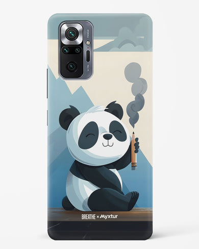 Pencil Panda Pal [BREATHE] Hard Case Phone Cover (Xiaomi)