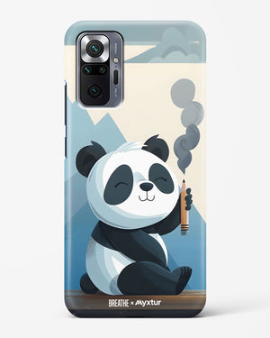 Pencil Panda Pal [BREATHE] Hard Case Phone Cover (Xiaomi)
