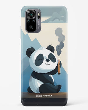 Pencil Panda Pal [BREATHE] Hard Case Phone Cover (Xiaomi)