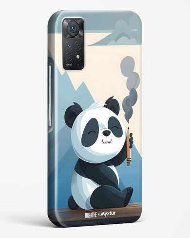 Pencil Panda Pal [BREATHE] Hard Case Phone Cover (Xiaomi)