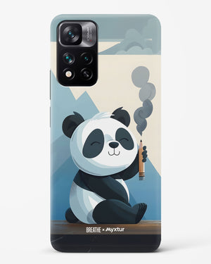 Pencil Panda Pal [BREATHE] Hard Case Phone Cover (Xiaomi)