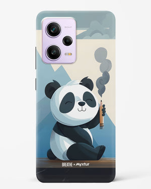 Pencil Panda Pal [BREATHE] Hard Case Phone Cover (Xiaomi)