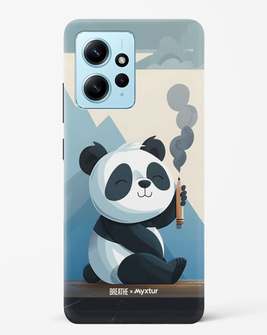 Pencil Panda Pal [BREATHE] Hard Case Phone Cover (Xiaomi)
