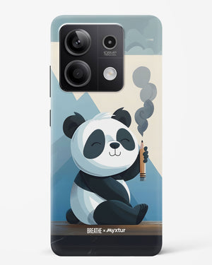 Pencil Panda Pal [BREATHE] Hard Case Phone Cover (Xiaomi)