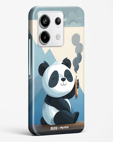 Pencil Panda Pal [BREATHE] Hard Case Phone Cover (Xiaomi)