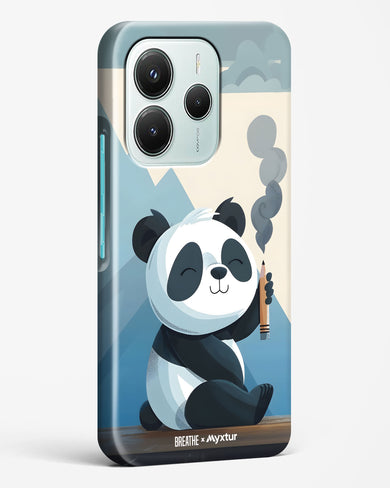 Pencil Panda Pal [BREATHE] Hard Case Phone Cover (Xiaomi)