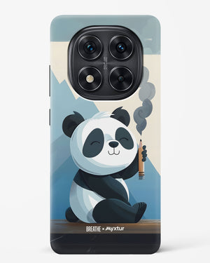 Pencil Panda Pal [BREATHE] Hard Case Phone Cover (Xiaomi)
