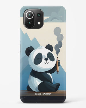 Pencil Panda Pal [BREATHE] Hard Case Phone Cover (Xiaomi)