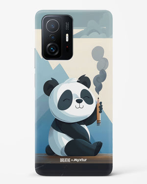 Pencil Panda Pal [BREATHE] Hard Case Phone Cover (Xiaomi)