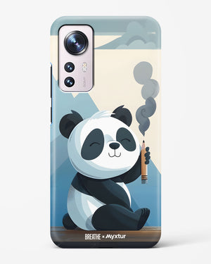 Pencil Panda Pal [BREATHE] Hard Case Phone Cover (Xiaomi)