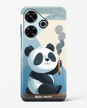Pencil Panda Pal [BREATHE] Hard Case Phone Cover (Xiaomi)