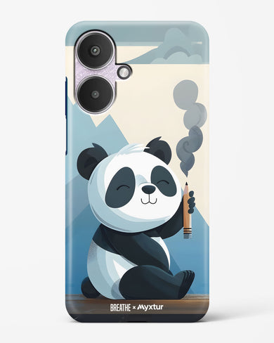 Pencil Panda Pal [BREATHE] Hard Case Phone Cover (Xiaomi)