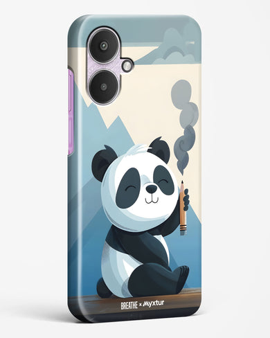 Pencil Panda Pal [BREATHE] Hard Case Phone Cover (Xiaomi)