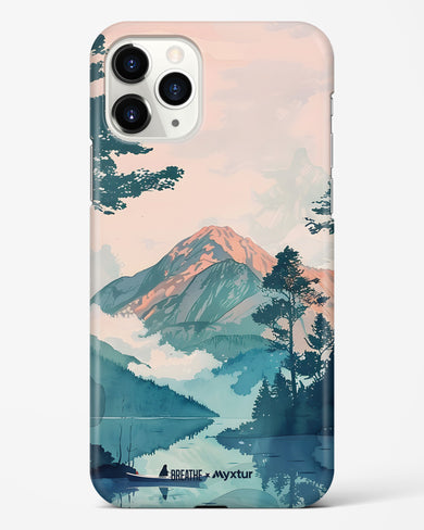 Placid Lake [BREATHE] Hard Case Phone Cover (Apple)