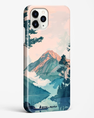 Placid Lake [BREATHE] Hard Case Phone Cover (Apple)