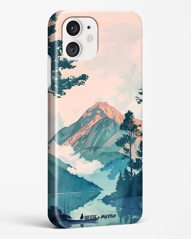Placid Lake [BREATHE] Hard Case Phone Cover (Apple)