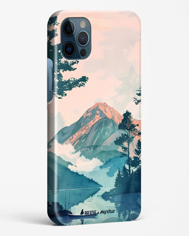 Placid Lake [BREATHE] Hard Case Phone Cover (Apple)