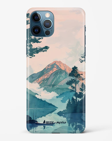 Placid Lake [BREATHE] Hard Case Phone Cover (Apple)