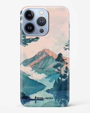 Placid Lake [BREATHE] Hard Case Phone Cover (Apple)