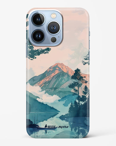 Placid Lake [BREATHE] Hard Case Phone Cover (Apple)