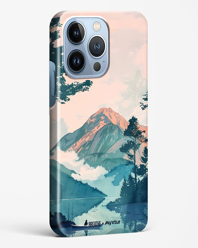 Placid Lake [BREATHE] Hard Case Phone Cover (Apple)