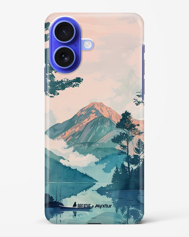 Placid Lake [BREATHE] Hard Case Phone Cover (Apple)