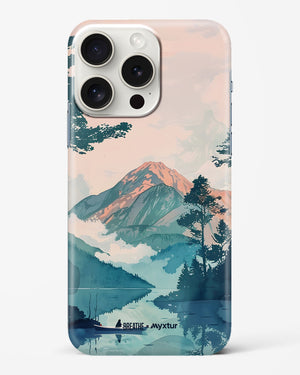 Placid Lake [BREATHE] Hard Case Phone Cover (Apple)