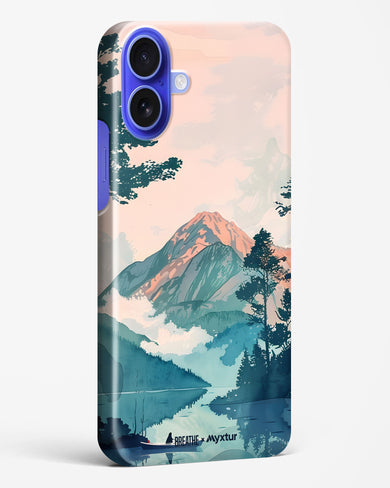 Placid Lake [BREATHE] Hard Case Phone Cover (Apple)