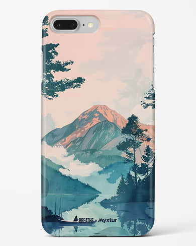 Placid Lake [BREATHE] Hard Case Phone Cover (Apple)