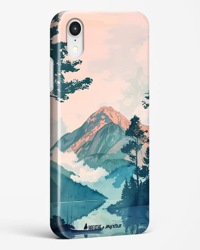 Placid Lake [BREATHE] Hard Case Phone Cover (Apple)