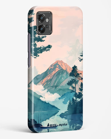 Placid Lake [BREATHE] Hard Case Phone Cover (Motorola)