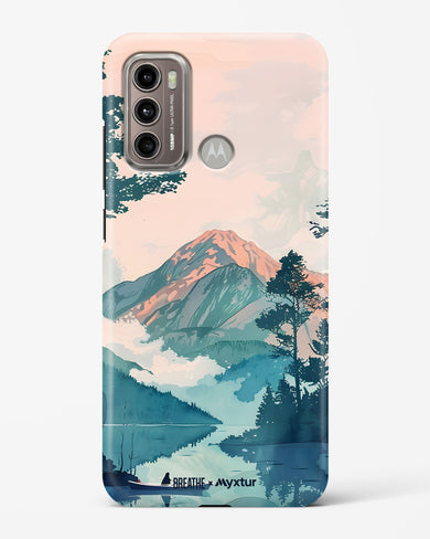 Placid Lake [BREATHE] Hard Case Phone Cover (Motorola)