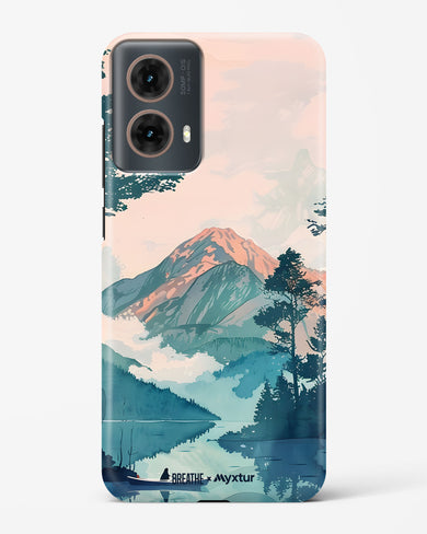 Placid Lake [BREATHE] Hard Case Phone Cover (Motorola)