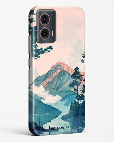 Placid Lake [BREATHE] Hard Case Phone Cover (Motorola)