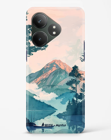Placid Lake [BREATHE] Hard Case Phone Cover (Realme)