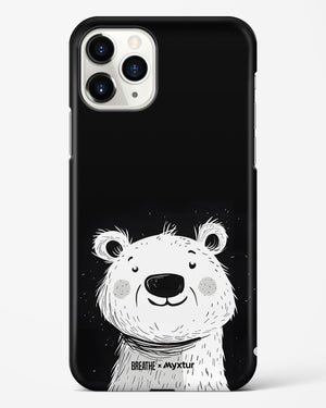 Polar Bear [BREATHE] Hard Case Phone Cover (Apple)