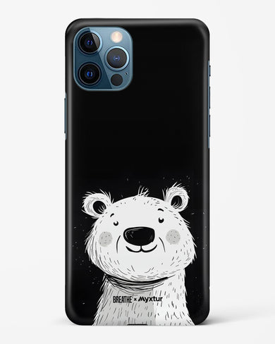 Polar Bear [BREATHE] Hard Case Phone Cover (Apple)
