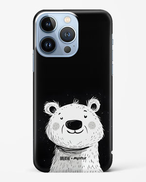 Polar Bear [BREATHE] Hard Case Phone Cover (Apple)