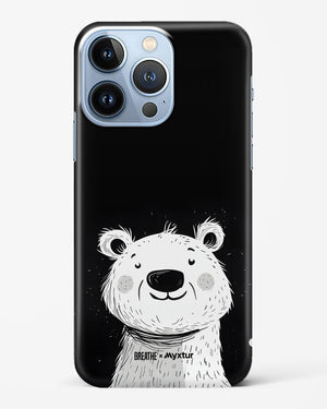 Polar Bear [BREATHE] Hard Case Phone Cover (Apple)