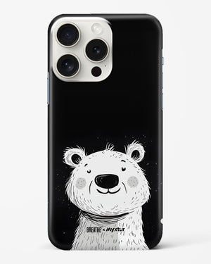 Polar Bear [BREATHE] Hard Case Phone Cover (Apple)