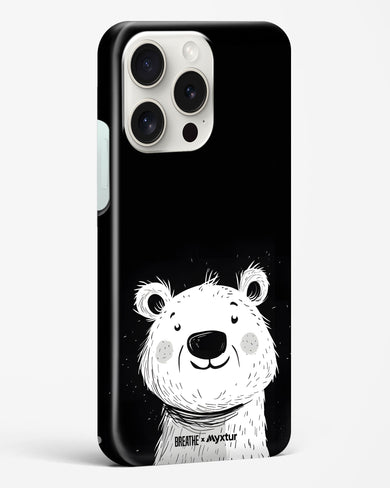 Polar Bear [BREATHE] Hard Case Phone Cover (Apple)
