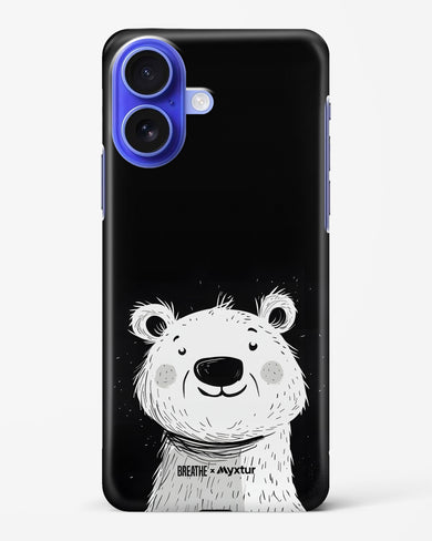 Polar Bear [BREATHE] Hard Case Phone Cover (Apple)