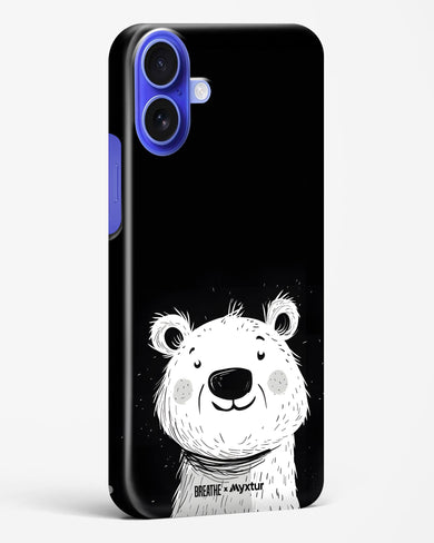 Polar Bear [BREATHE] Hard Case Phone Cover (Apple)
