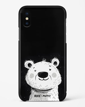 Polar Bear [BREATHE] Hard Case Phone Cover (Apple)