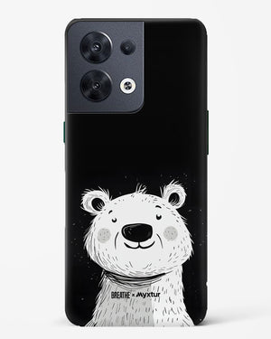 Polar Bear [BREATHE] Hard Case Phone Cover (Oppo)