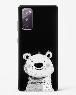 Polar Bear [BREATHE] Hard Case Phone Cover (Samsung)