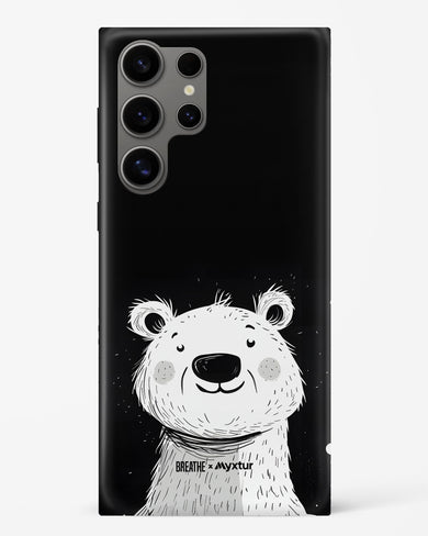 Polar Bear [BREATHE] Hard Case Phone Cover (Samsung)