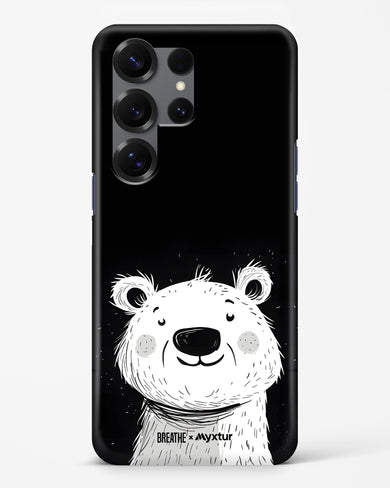 Polar Bear [BREATHE] Hard Case Phone Cover (Samsung)