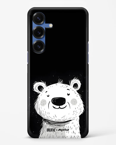 Polar Bear [BREATHE] Hard Case Phone Cover (Samsung)